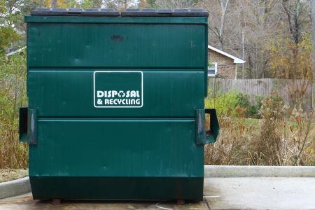 C dumpster